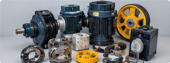 Industrial components and spare parts